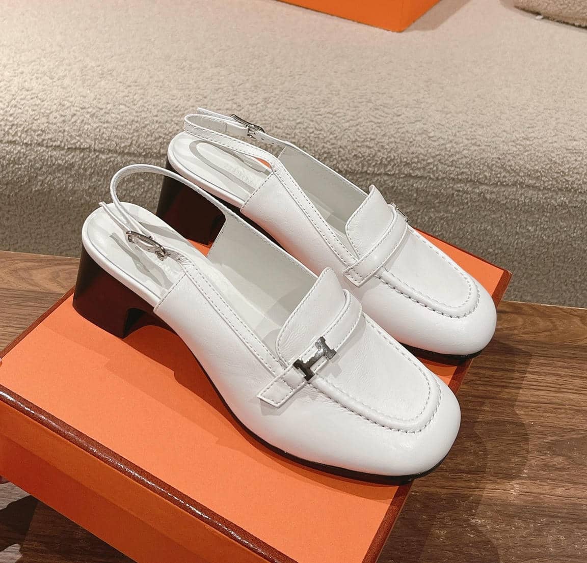 Hermès loafer slingback-4